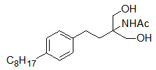 N-(1-羟基-2-(羟甲基)-4-(4-辛基苯基)丁-2-基)乙酰胺
